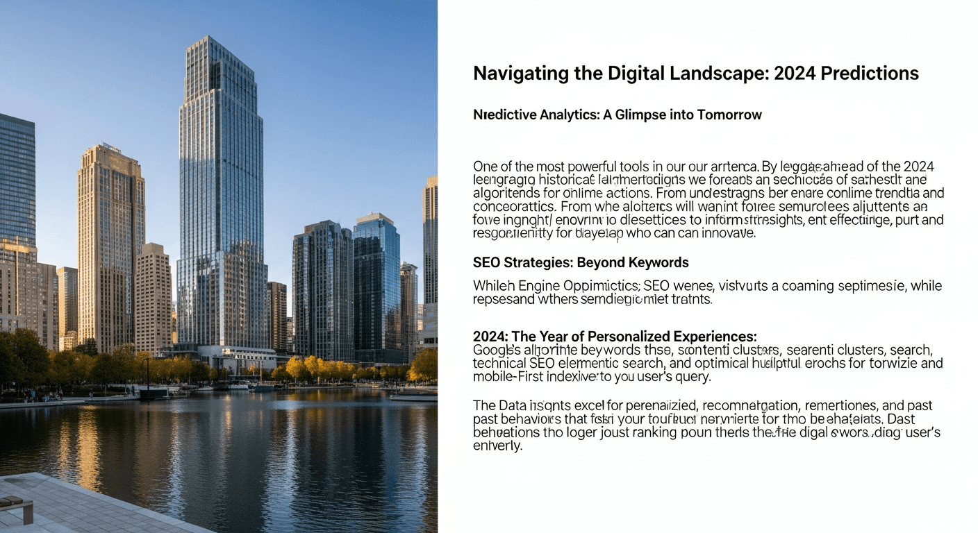 Leveraging Predictive Analytics to Transform SEO Strategies in 2024